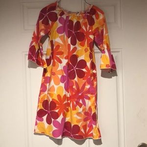 Lolly Wolly Doodle floral dress